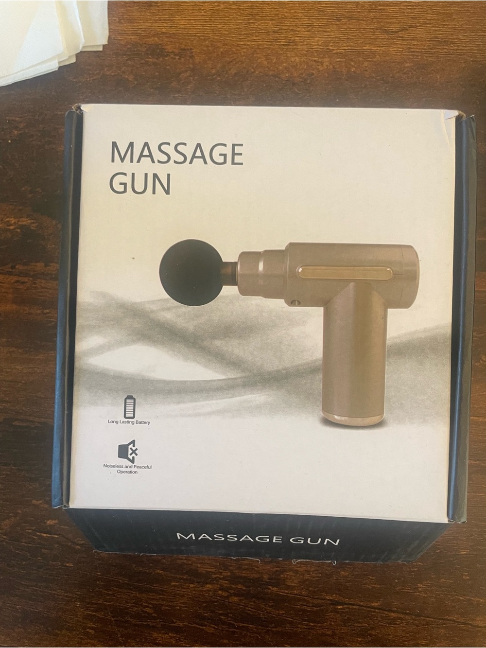 Rechargeable Massage Gun - Gold